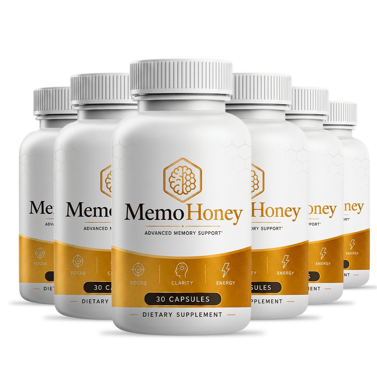 MemoHoney 6-Bottle Package — Best Value